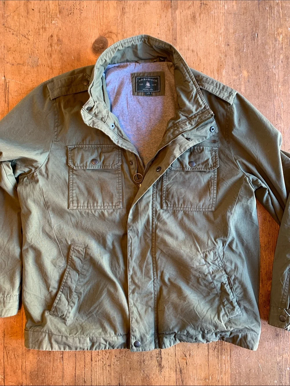 G.H. Bass & Co. rugged olive